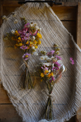 amble and twine dried flowers australia everlasting wildflower posy