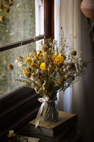 amble and twine dried flowers australia everlasting wildflower arrangement