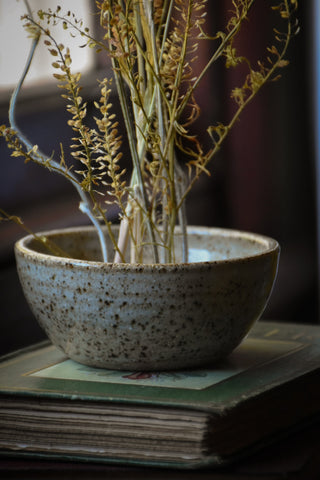amble and twine dried flowers australia ikebana vase - round
