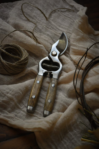 amble and twine dried flowers australia secateurs wooden handles