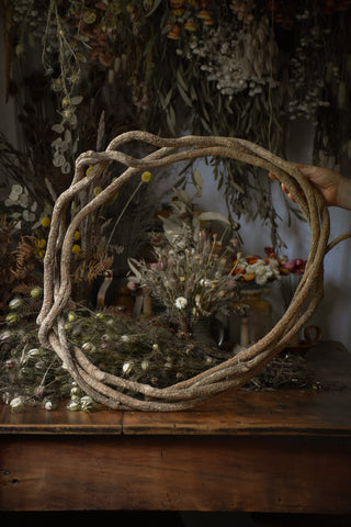 amble and twine dried flowers australia vine wreath base - extra extra large